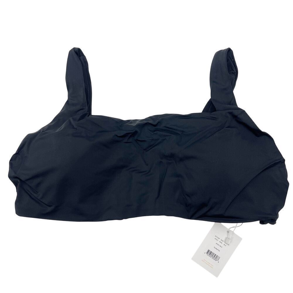 Andie Swim The Rye Bikini Top in Black Plus Size XXXL NEW with tags! - Picture 3 of 7